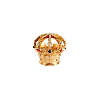 Heavy duty zinc alloy glass plastic bottle perfume wine metal screw zamac caps