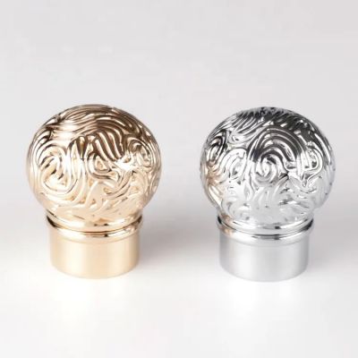 Designable decorative zamac perfume bottle cap from china