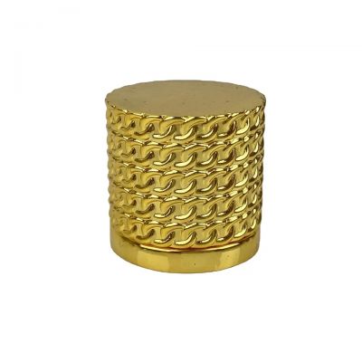 zamac cap perfume bottle FEA 15 for man or woman perfume cap