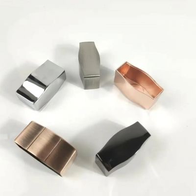 Custom logo perfume bottle packaging supplies high-quality metallic Zamac multi-colored perfume caps