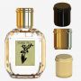 High-grade perfume bottle cap metal cylindrical bucket zamac cap for FEA 15 perfume bottle cap