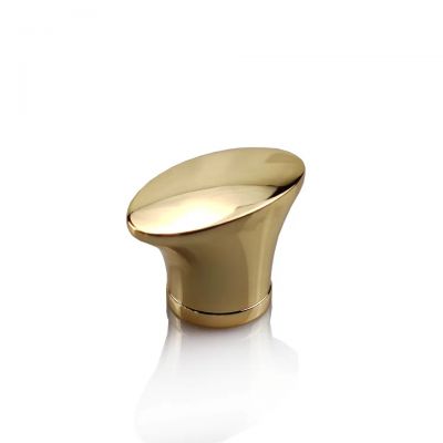 Make your own personalised luxurious zinc alloy unique shaped perfume cap gold 15mm spray fancy bottle cap