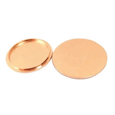 Rose Gold Color Copper Twist Zamac Lid Bottle Caps For Cans