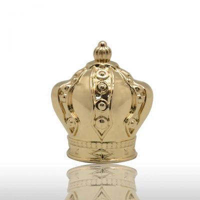 Luxury Perfume Bottle Lid Crown 15mm Metal Perfume Cap Crown Perfume Bottle Lid