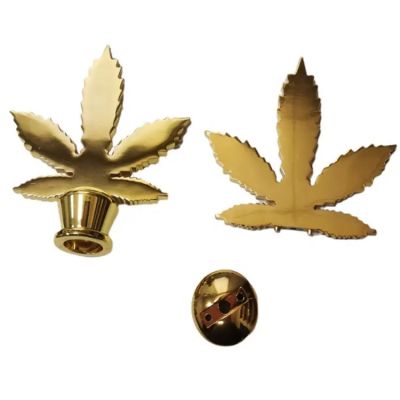 Maple leaf perfume cover made of zinc alloy perfume bottle caps manufacturers for FEA 15 glass bottle