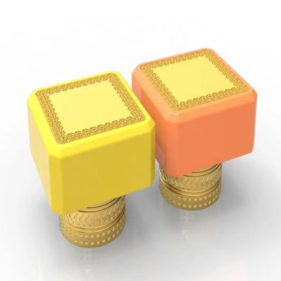 New perfume cover zinc alloy perfume cover perfume bottle caps manufacturers for FEA 15 glass bottle