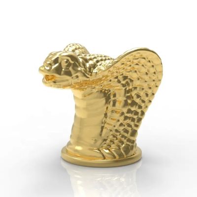 Cobra perfume cover zinc alloy perfume cover perfume bottle caps manufacturers for FEA 15 glass bottle