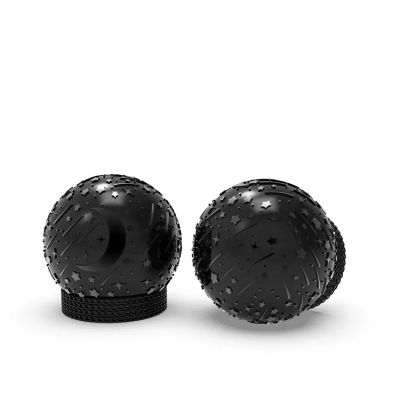 Fancy Zamac Perfume Cap Zinc Alloy Perfumes Lid Metal Gold Ball Cap