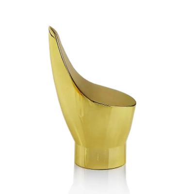 Custom Logo Luxury Zinc Alloy Gold Unique Perfume Bottle Cover Lid Creative Universal Fea 15 Mm Zamac Metal Perfume Bottle Cap