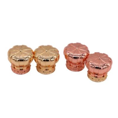 Customized Glass Bottle Cap Delicate Gold Zamac Caps Designer Luxury Cap for Perfume