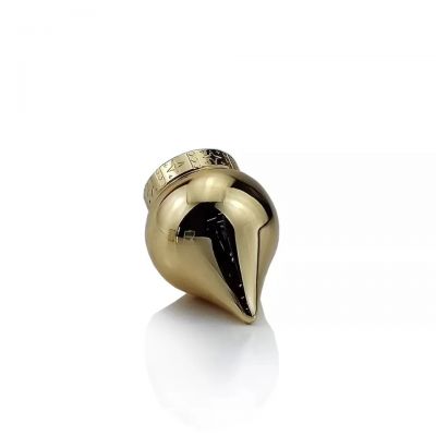 Top Quality Custom Logo Gourd Shape Perfume Cover Zamac Perfume Bottle Cap