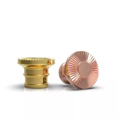 High Quality Perfume Bottle Cap Wholesale Luxury Zamac Perfume Lid