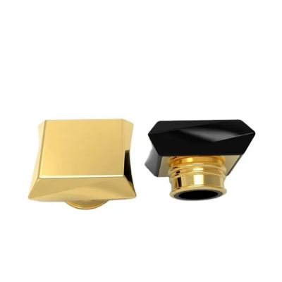 Custom Design Lids Metal Zinc Alloy Perfume Bottle Cap Wholesale Perfume Cover