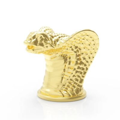 Perfume Cap Sealer Animal Zamac Perfume Bottle Cover Snake Head Perfume Cap