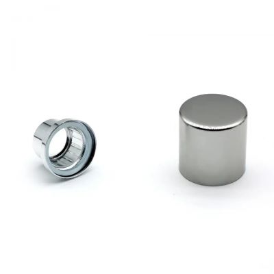 Metal cover wholesale spot perfume lid custom wholesale can laser LOGO