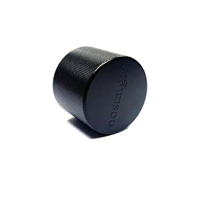 Black Anodized Metal Cover Die Cast Non-Standard Screw Cap Precision Customization