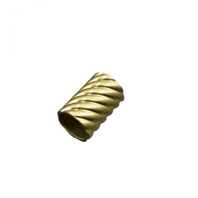 Luxury Zamac Perfume Bottle Cover Gold Metal Zinc Alloy Perfume Bottle Cap With Logo