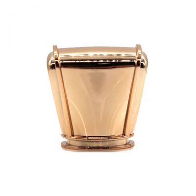 Custom metal Luxury Perfume Cap For Perfume gold Zamac material