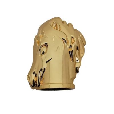 horse head design animal cap perfume zamac for FEA 15 perfume bottle