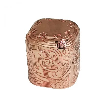 Luxury Non Rust 15mm Sprayer Gold Galvanized Zamac Perfume Cap