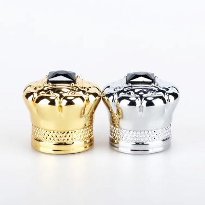 Professional manufacturers perfume bottle caps zamac perfume lid wholesales perfume bottle zamak lid top