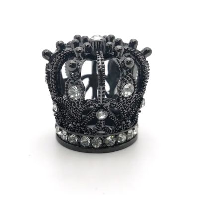 Best Selling Custom Design Gold Plastic Crown Cosmetic Perfume Bottle Caps