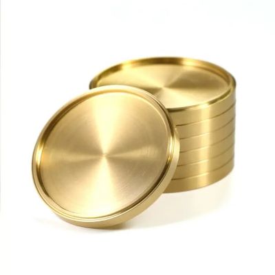Tik Tok Different Shape Brass Metal Candle Lid for Glass Candle Jar