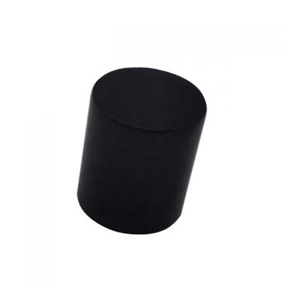 zinc alloy Black magnetic perfume bottle cap for glass bottle