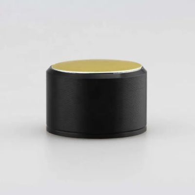 Factory High Quality aluminium Cover Luxury Perfume Bottle Cap Wholesale Design metal Perfume Lids Custom LOGO