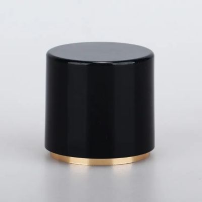 2021 Design Customized Magnetic perfume bottle caps luxury aluminum plastic ABS metal perfume lids with magnet collar