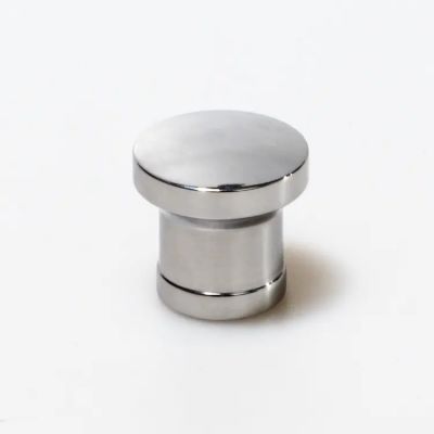 chinese factory customized 15mm dome perfume cap fancy logo printed perfume bottle with Zinc zamac cap