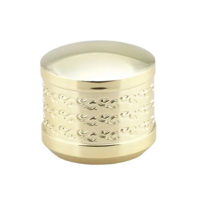 2023 Factory OEM Perfume Bottle Caps Nice design perfume bottle lids Zinc material hot selling customized gold zamac caps