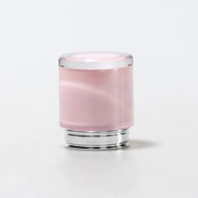 2023 ABS Design Customized perfume bottle caps luxury pink perfume lids with ABS Material gold cap