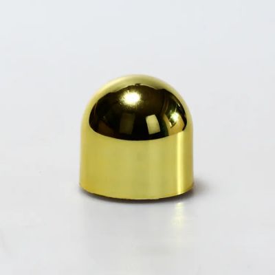 Factory hot sale low MOQ good price luxury silvery magnetic perfume bottle zamac cap bulk sale