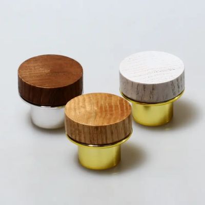 Wholesale High quality perfume Wooden caps Luxury Best Sale customized Perfume Cap ABS cap