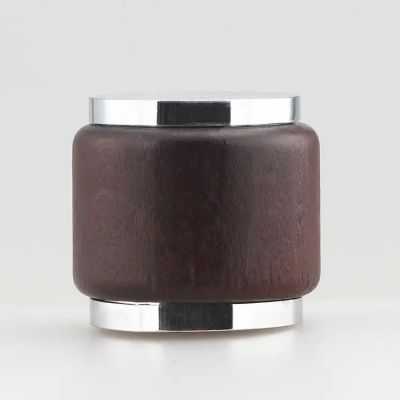 Global bestseller 15mm perfume bottle cylinder ABS cap color stitching cap spliced wooden perfume bottle cap