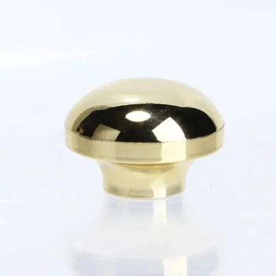 Perfume Cap Customized By Manufacturer Top Grade plastic ABS Metallic texture perfume cap mushroom shape colored perfume lid