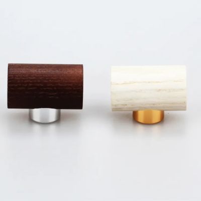 Factory OEM Perfume Caps Nice design perfume bottle round cylinder burlywood wood lids hot selling customized black wooden caps