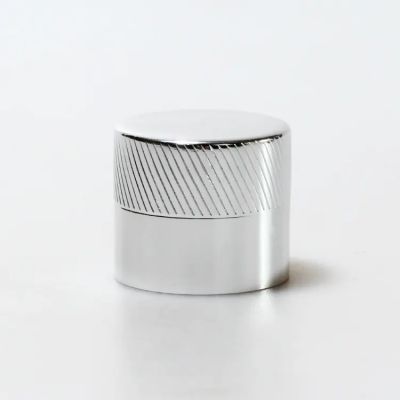 Factory OEM Perfume Bottle Caps 2023 New design perfume bottle round cylinder lids hot selling metal aluminium caps