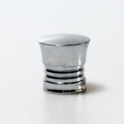 Special sale silvery Zamac Plastic ABS perfume lid Heavy duty Customized Best Customer Experience Unique shape perfume cap