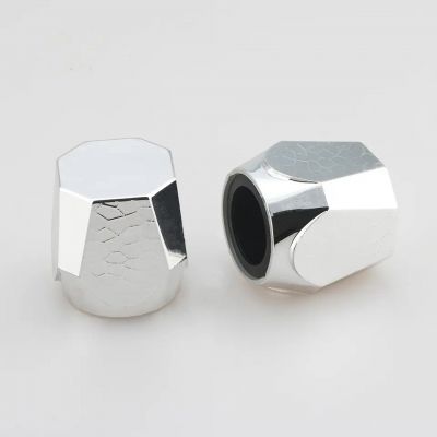 Special sale silvery Zamac Plastic ABS perfume lid Heavy duty Customized Best Customer Experience Unique shape perfume cap