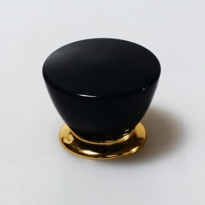 Wholesale China manufacturer High quality luxury perfume four colors caps hot perfume glass bottle with glod silver ABS gold cap