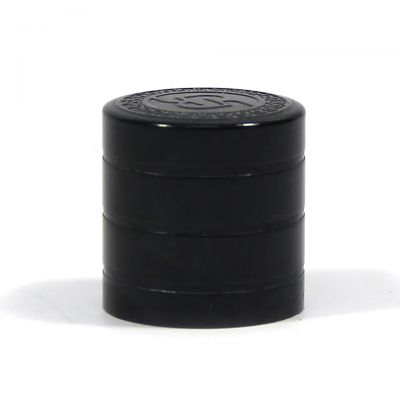 hot sale wholesale sprayer 15mm 18mm 20mm custom black glass bottle cap packing accessories Luxury Perfume Cap