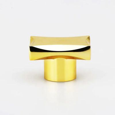 Zamac Gold Zinc Perfume Cap With Inner Sleeve(T-Shape)