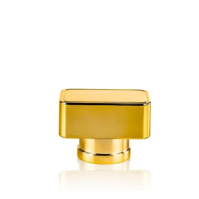 Luxury gold T shaped plastic PP cap luxury perfume bottle lid