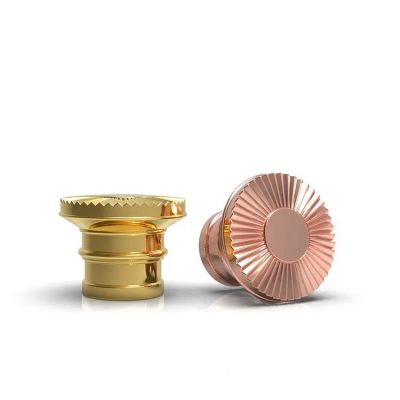 15mm perfume bottle gold caps custom perfume cap zamak screw zamac perfume caps