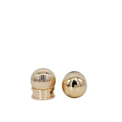 Gold Zamac Cap for perfume bottle zamac perfume cap