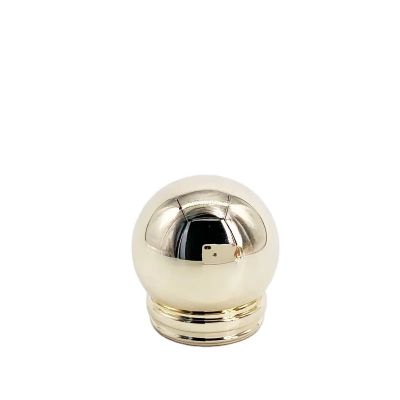 Luxury Perfume Cap Metal Cap For Glass Bottle Perfume Zamac Bottle Gold Cap