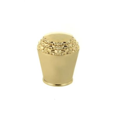 Personal care cosmetic packaging fancy 15mm perfume cap zamac