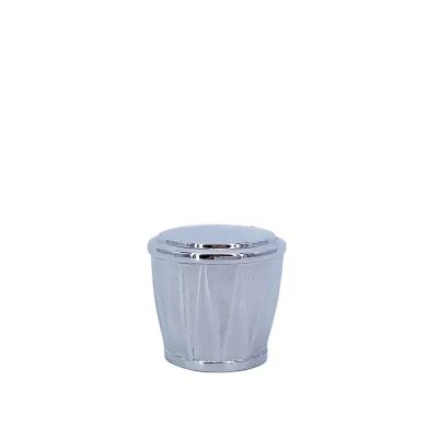 High Quality Silver Aluminum Cap For Perfume Glass Bottle Fancy Cap